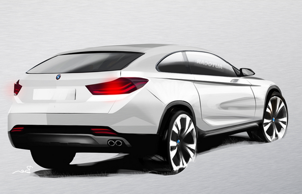 Эскиз BMW X2 BMW