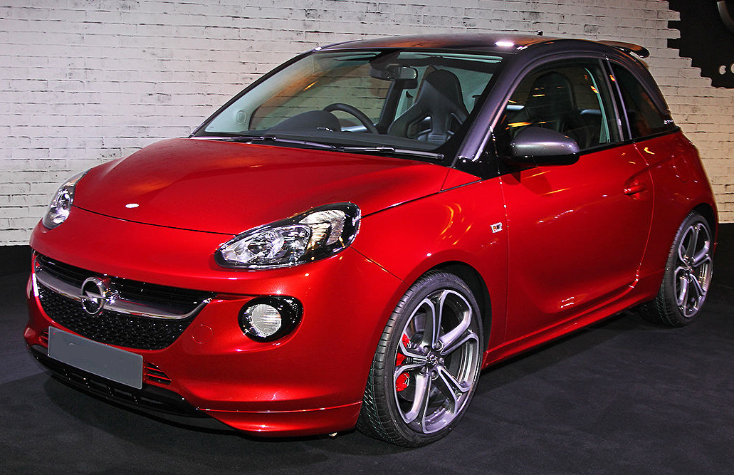 Opel Adam S появился в Германии Opel Adam S