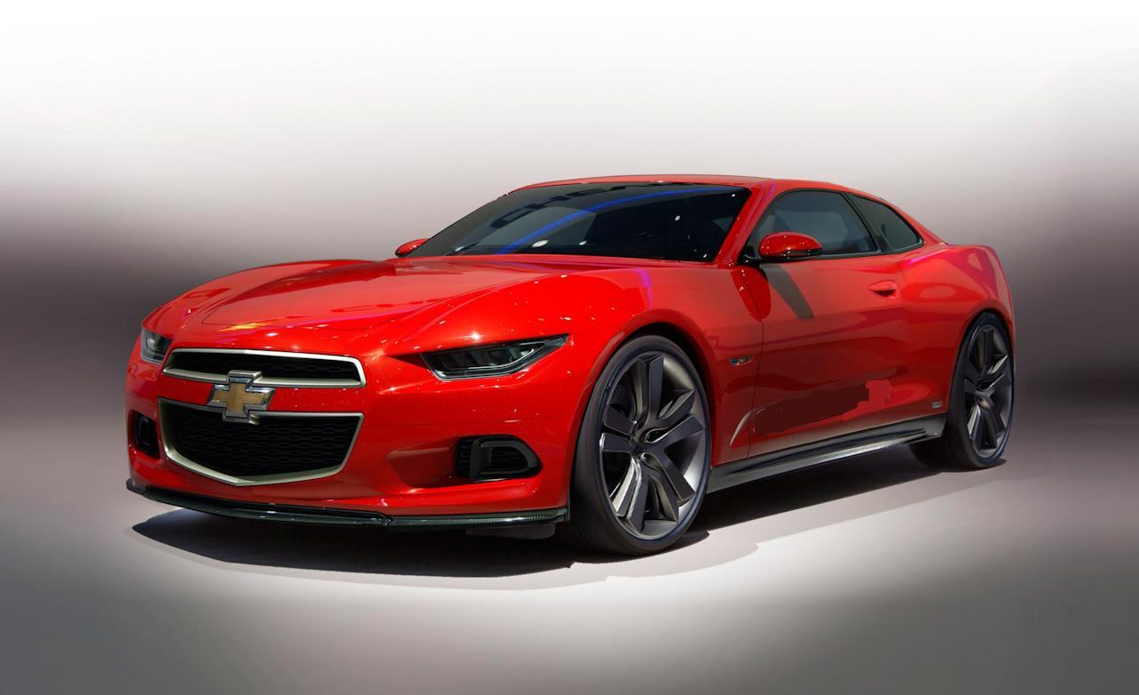 Облик Chevrolet Camaro немного рассекречен Chevrolet Camaro