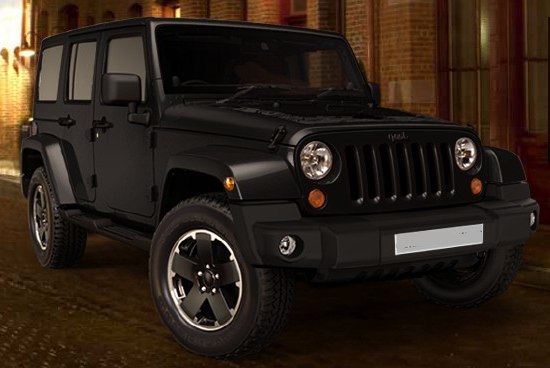 Женевский автомобильный салон: Jeep Wrangler Black Edition II Jeep Wrangler Black Edition II
