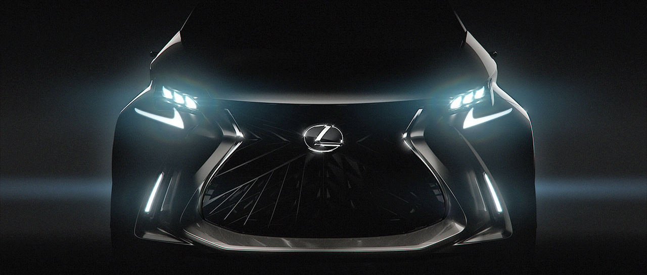 Lexus LF-SA показали в сети Lexus LF-SA
