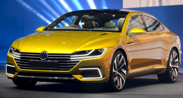 Шанхайский атвомобильный салон: Volkswagen C Coupe GTE Concept