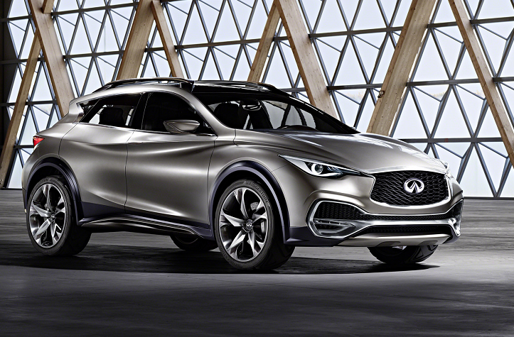 Автомобильный салон в Лос-Анджелесе: Infiniti QX30 Infiniti QX30