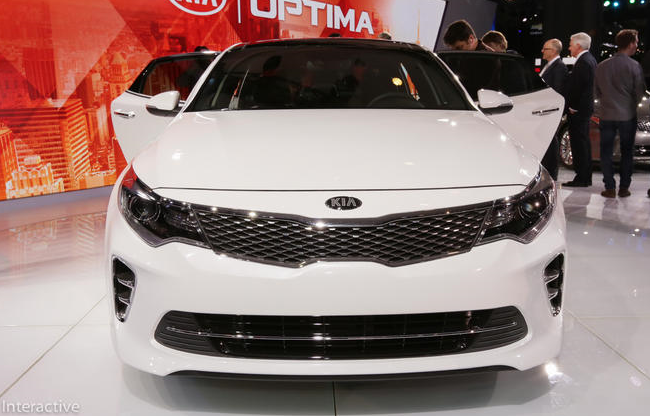 Автомобильное шоу в Лас-Вегасе: Kia Optima Kia Optima