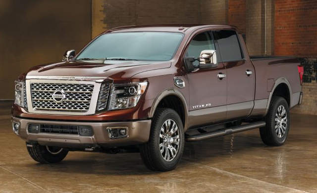 Автомобильное шоу в Лас-Вегасе: Nissan TITAN XD Nissan TITAN XD