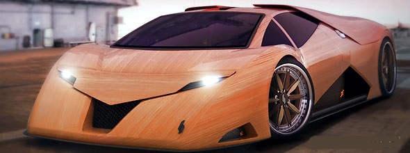 Автомобильное шоу в Эссене: Wooden Supercar Wooden Supercar