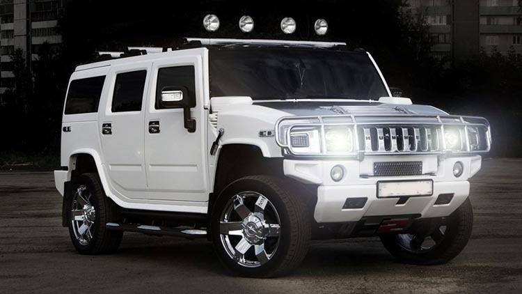 Внешний вид Hummer H2 где собирают Хаммеры №3