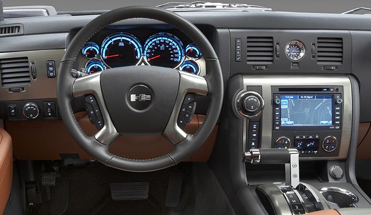 Интерьер Хаммер Н2 где собирают Хаммеры №4