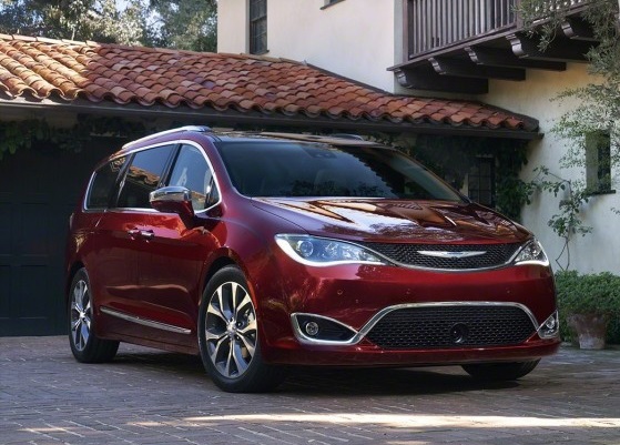 Chrysler Pacifica - автомобильное шоу Детройта 2016 Chrysler Pacifica