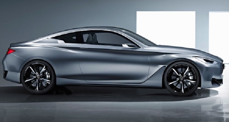 №2 Новый Infiniti Q60 Coupe – автомобильное шоу Детройте 2016 Infiniti Q60 Coupe 2