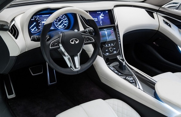 №4 Новый Infiniti Q60 Coupe – автомобильное шоу Детройте 2016 Infiniti Q60 Coupe 4