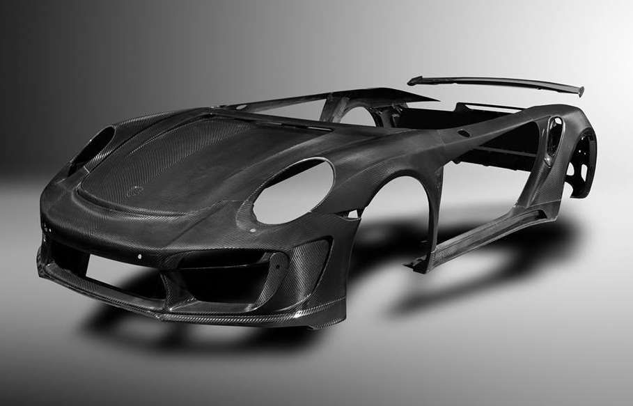 Новый корпус из углеродного волокна для Porsche 911 Turbo Porsche 911 Turbo 2