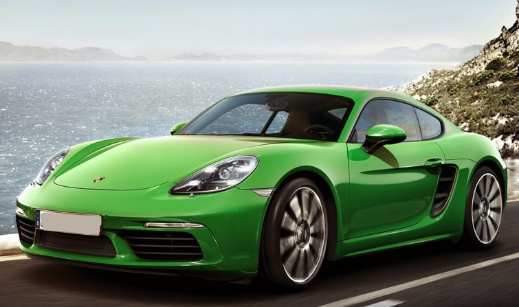 Porsche 718 Cayman S показали мировой публике Porsche 718 Cayman S