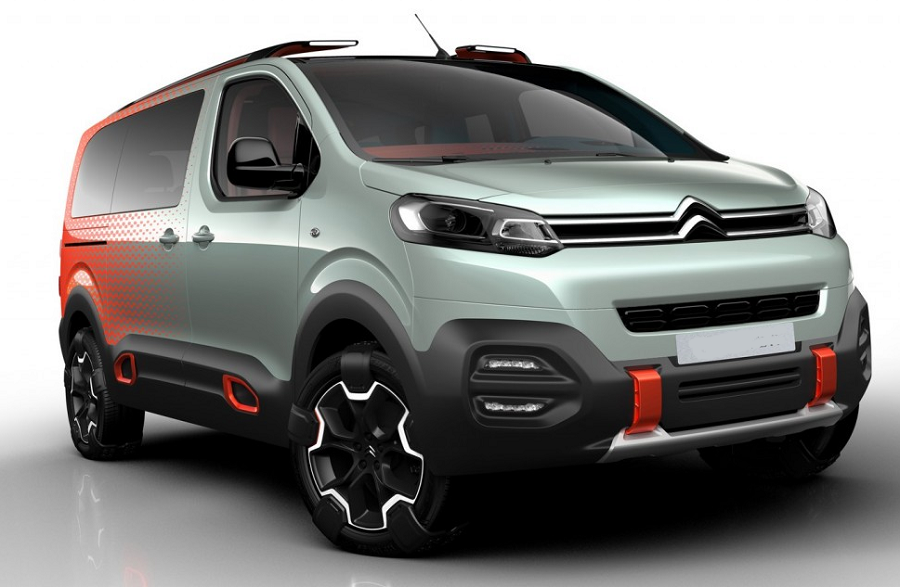 Citroen SpaceTourer Hyphen вчера показали в Индии Citroen SpaceTourer Hyphen 2