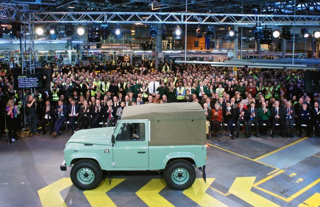 Прощай, Land Rover Defender! Land Rover Defender