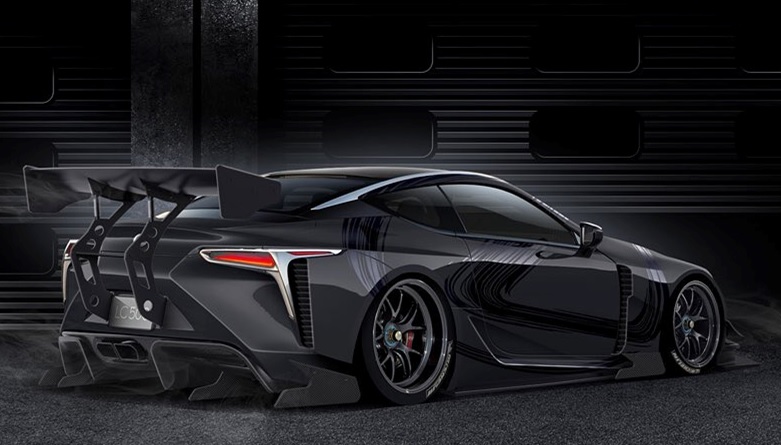 Гоночный Lexus LC500 представят в ноябре Lexus LC500