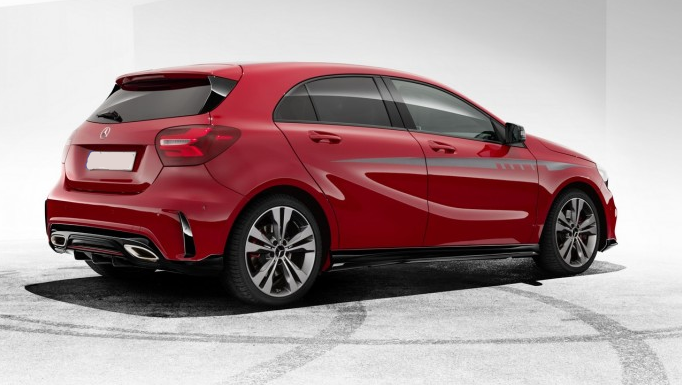 №2 Новый Mercedes A Class получил измененный кузов Mercedes A Class 6