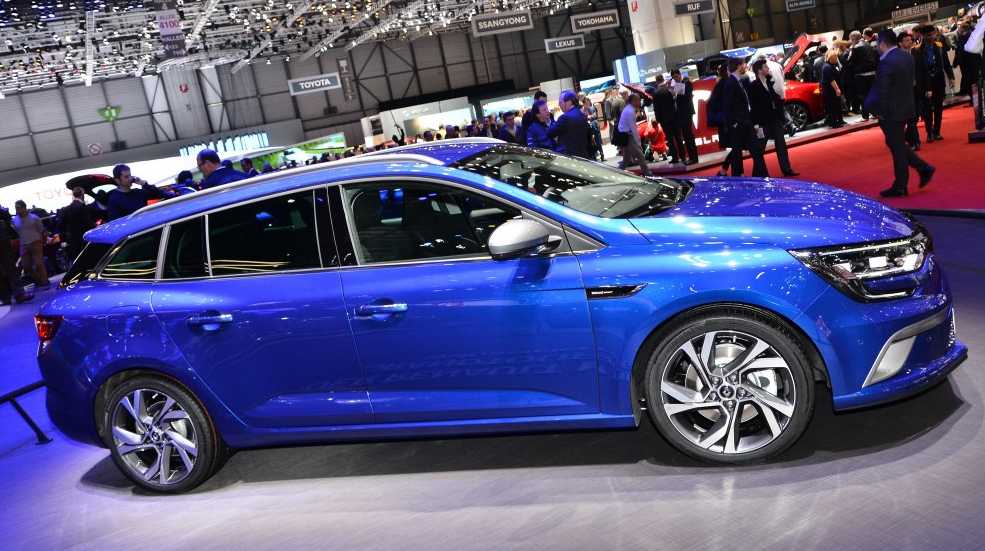 Новый Renault Megane Estate – автомобильный салон Женевы 2016 Renault Megane Estate 6