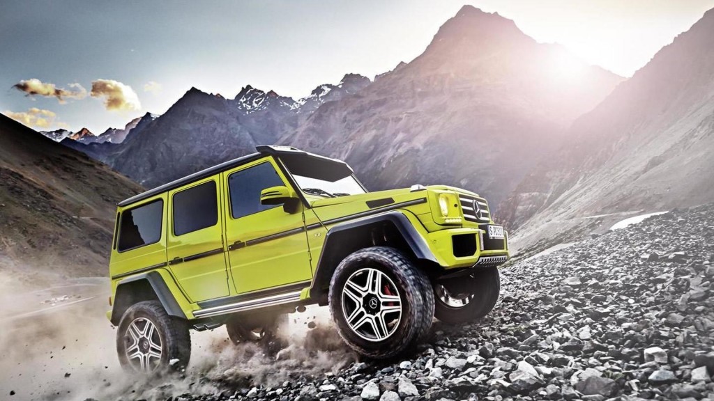 Mercedes G500 4×4² вскоре появится в автомобильных салонах Mercedes G500 4×4²
