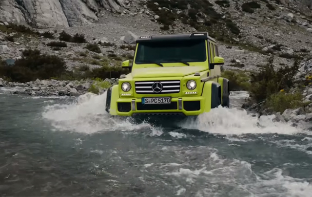 №2 Mercedes G500 4×4² вскоре появится в автомобильных салонах Mercedes G500 4×4² 5