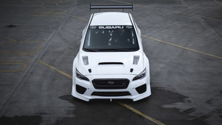 Эксклюзивный Subaru WRX STI испытали на треке Subaru WRX STI 5