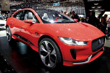 Осенью презентуют электрокроссовер Jaguar I-Pace